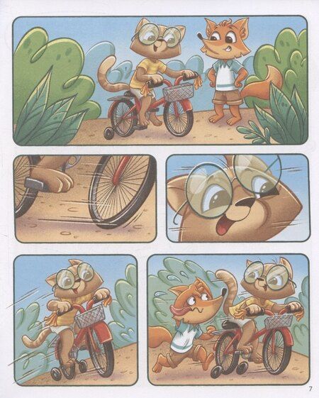 Фотография книги "Александра Николаевна: Тим учится кататься на велосипеде"