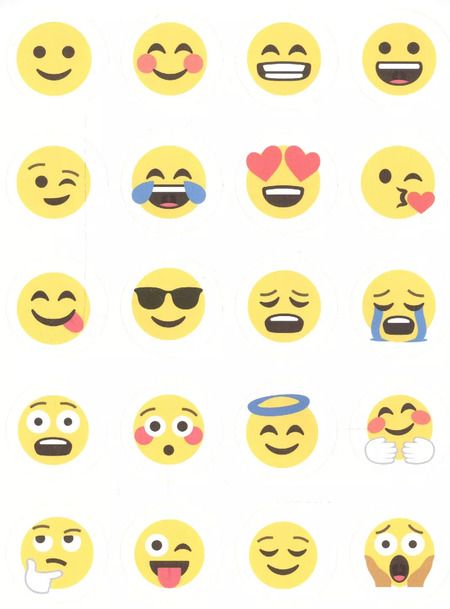 Фотография книги "Александра Скворцова: 100 НАКЛЕЕК. СМАЙЛИКИ"