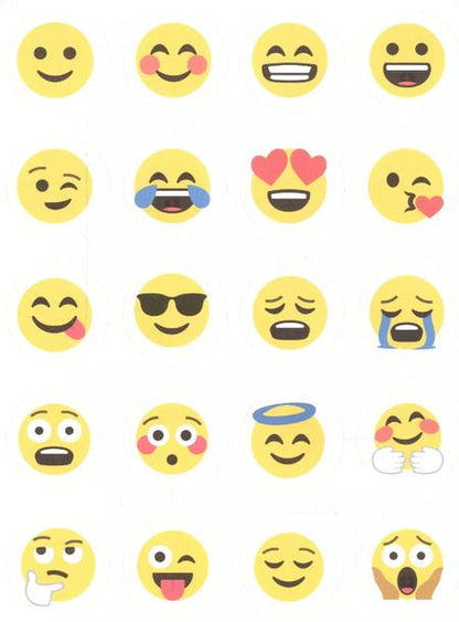 Фотография книги "Александра Скворцова: 100 НАКЛЕЕК. СМАЙЛИКИ"