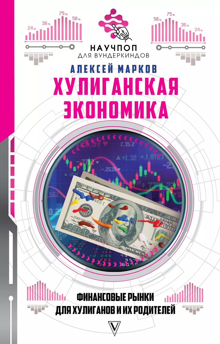 Обложка книги "Алексей Марков: Хулиганская экономика: финансовые рынки для хулиганов и их родителей"