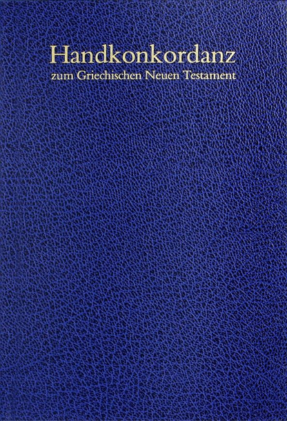 Обложка книги "Alfred Schmoller: Handkonkordanz zum Griechischen Neuen Testament"