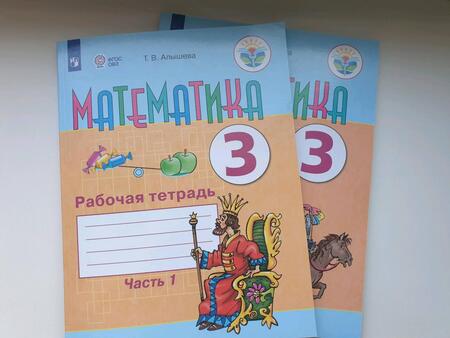 Фотография книги "Алышева: Математика. 3 класс. Рабочая тетрадь. В 2-х частях. Адаптированные программы. ФГОС ОВЗ"