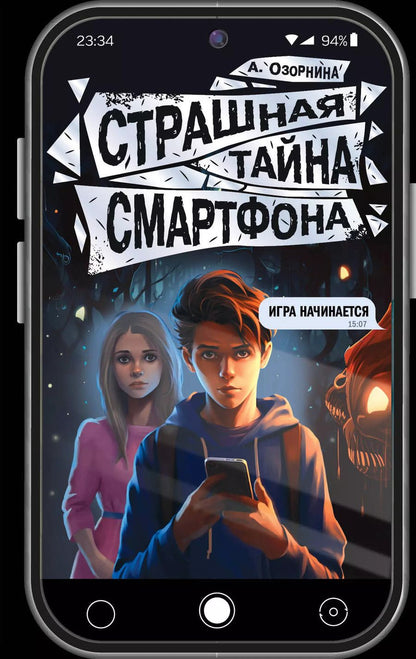 Обложка книги "Алла Озорнина: Страшная тайна смартфона"