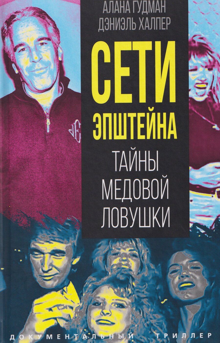 Обложка книги "Аллегра Гудман: Сети Эпштейна. Тайны медовой ловушки"