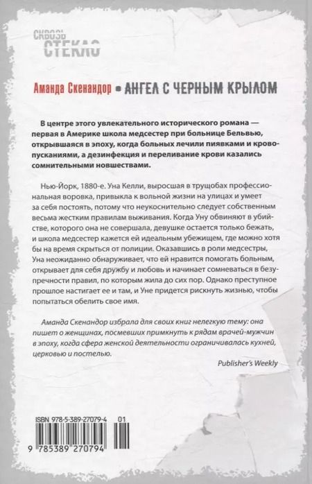 Фотография книги "Аманда Скенандор: Ангел с черным крылом"