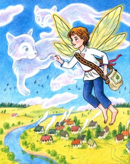 Фотография книги "Анастасия Булдакова: Василек, березовый фей"