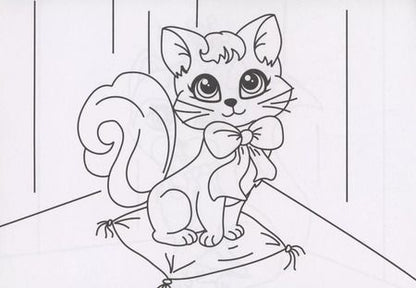 Фотография книги "Анастасия Грецкая: РАСКРАСКИ А5 эконом. альбомные. ЗАБАВНЫЕ ЖИВОТНЫЕ"