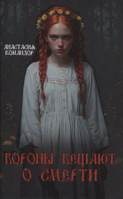 Обложка книги "Анастасия Командор: Вороны вещают о смерти"