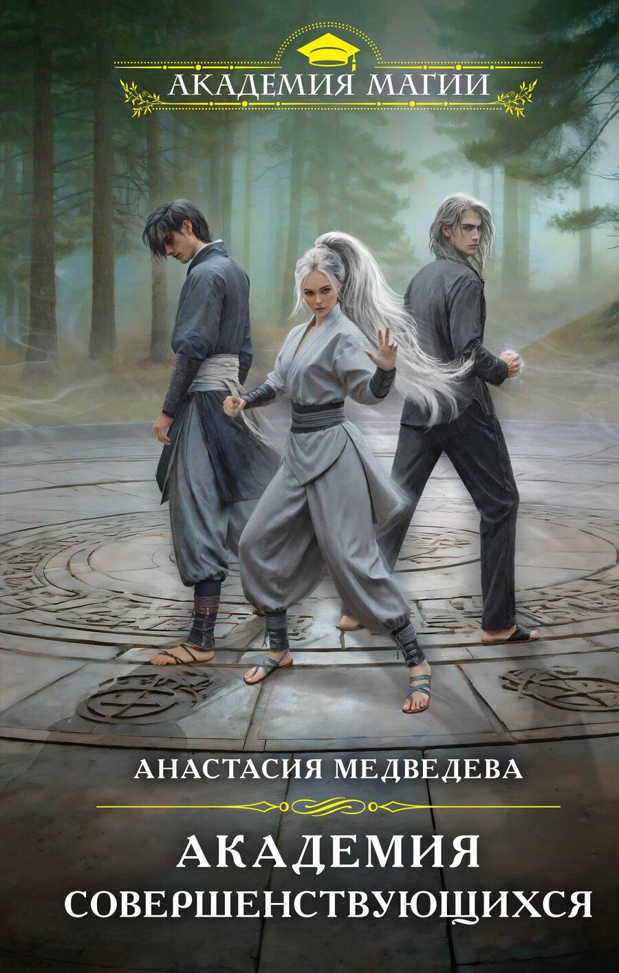 Обложка книги "Анастасия Медведева: Академия совершенствующихся"