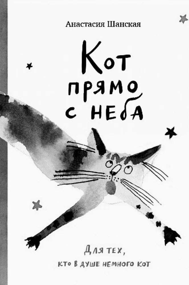 Обложка книги "Анастасия Шанская: Кот прямо с неба"