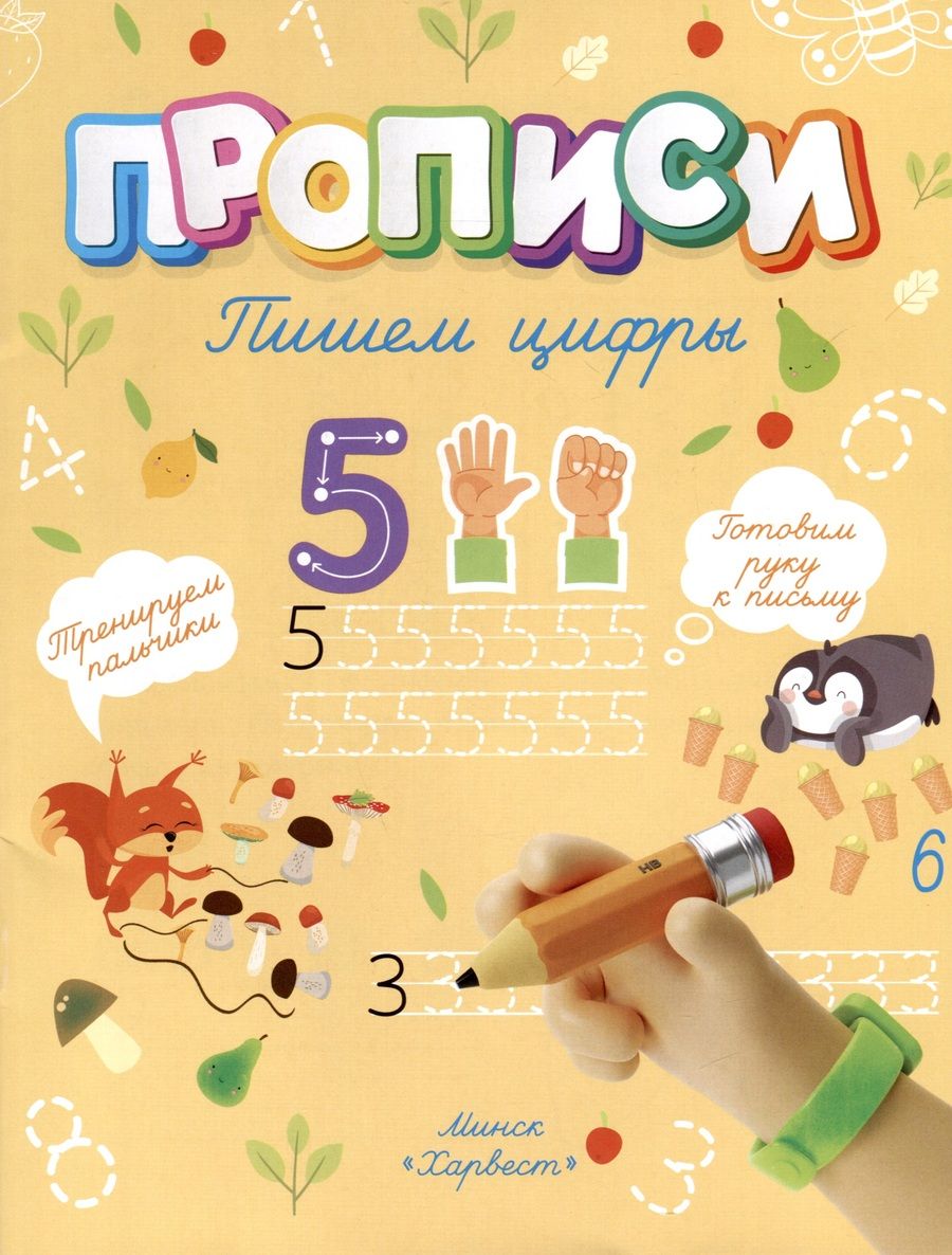 Обложка книги "Анастасия Шепелевич: Пишем цифры"