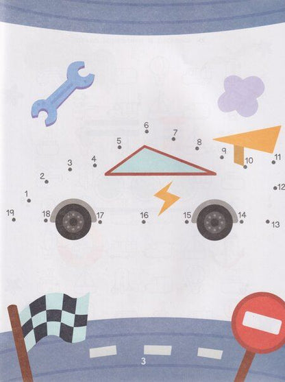 Фотография книги "Анастасия В.: Обведи по цифрами: книга-раскраска с заданиями"