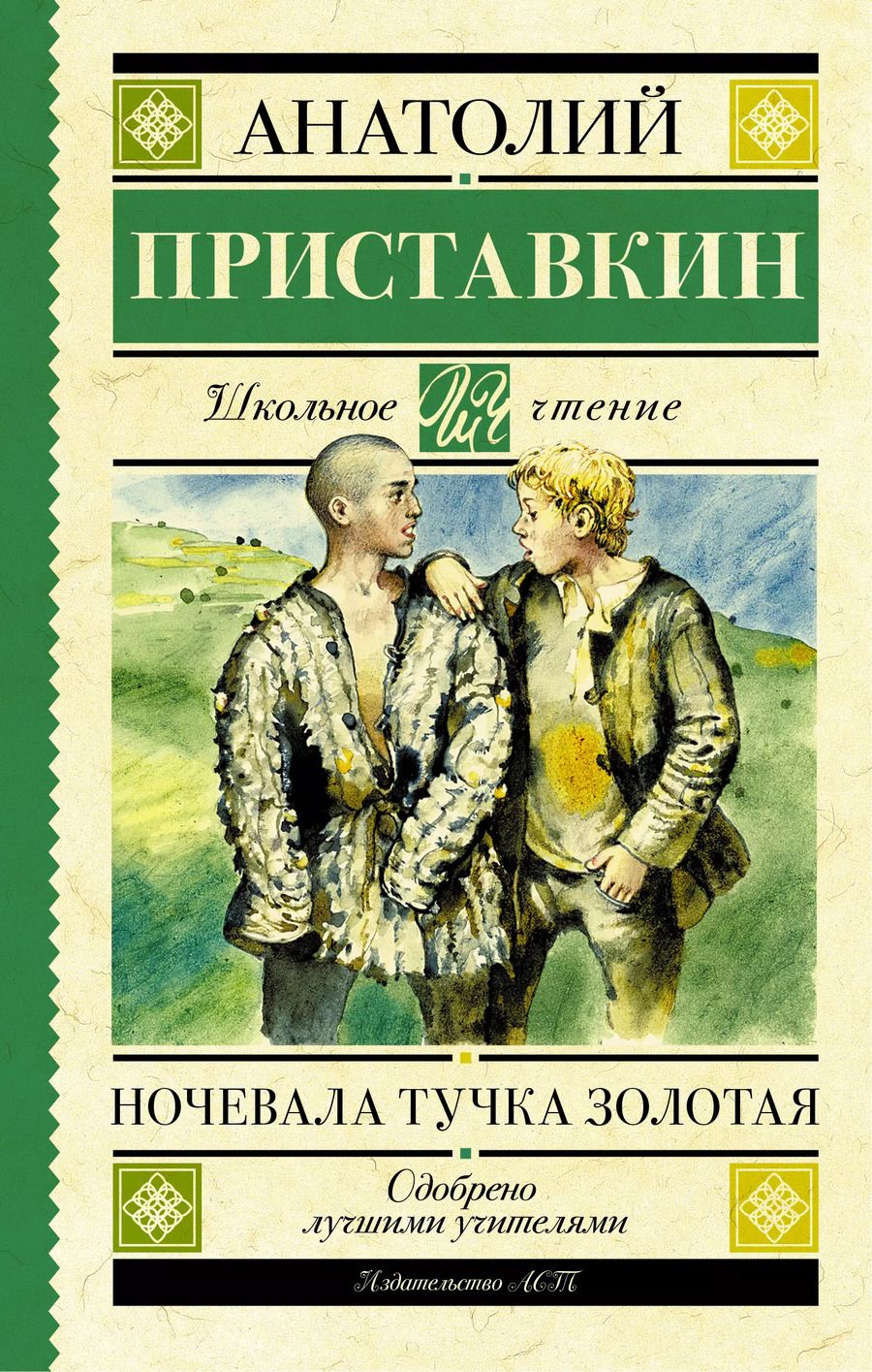 Обложка книги "Анатолий Приставкин: Ночевала тучка золотая"