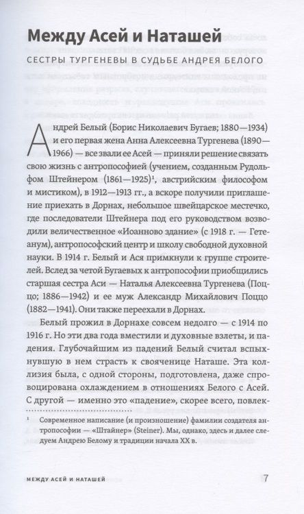 Фотография книги "Андрей Белый и Наташа Тургенева. Роман в письмах"