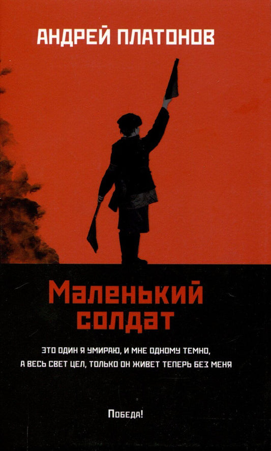 Обложка книги "Андрей Платонов: Маленький солдат"