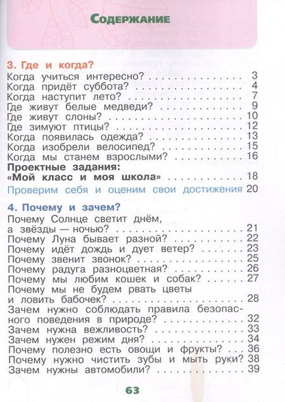 Фотография книги "Андрей Плешаков: Окружающий мир. 1 класс. Рабочая тетрадь. В 2-х частях. Часть 2. ФГОС"