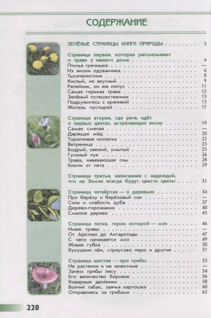 Фотография книги "Андрей Плешаков: Зелёные страницы. Книга для учащихся начальных классов. ФГОС"