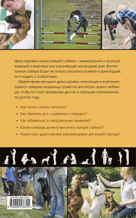 Фотография книги "Андрей Шкляев: Дрессировка и воспитание собаки"