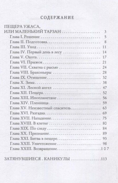 Фотография книги "Андрей Терехов: Пещера Ужаса, или Маленький Тарзан. Затянувшиеся каникулы"