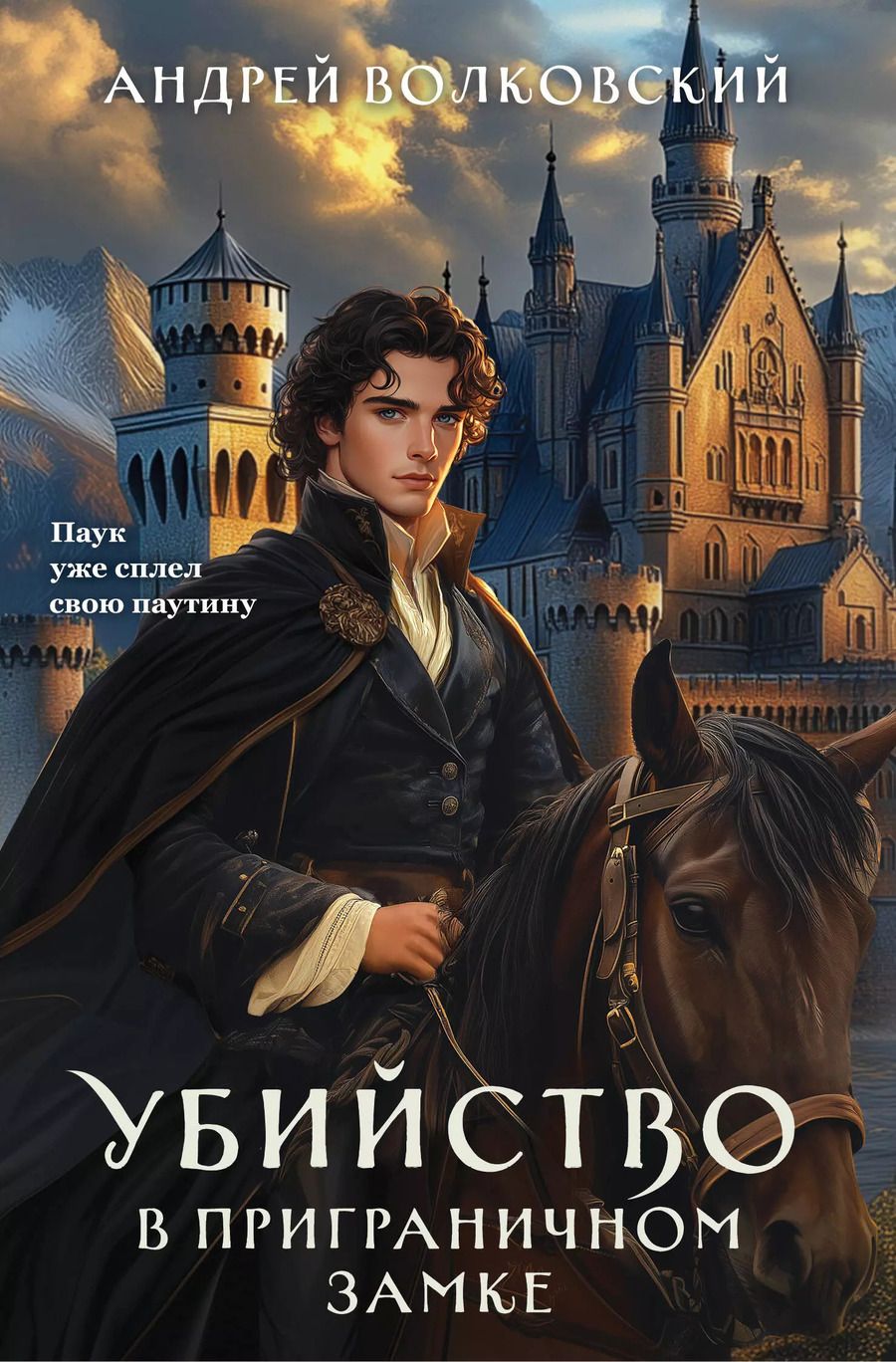 Обложка книги "Андрей Волковский: Убийство в приграничном замке (#4)"