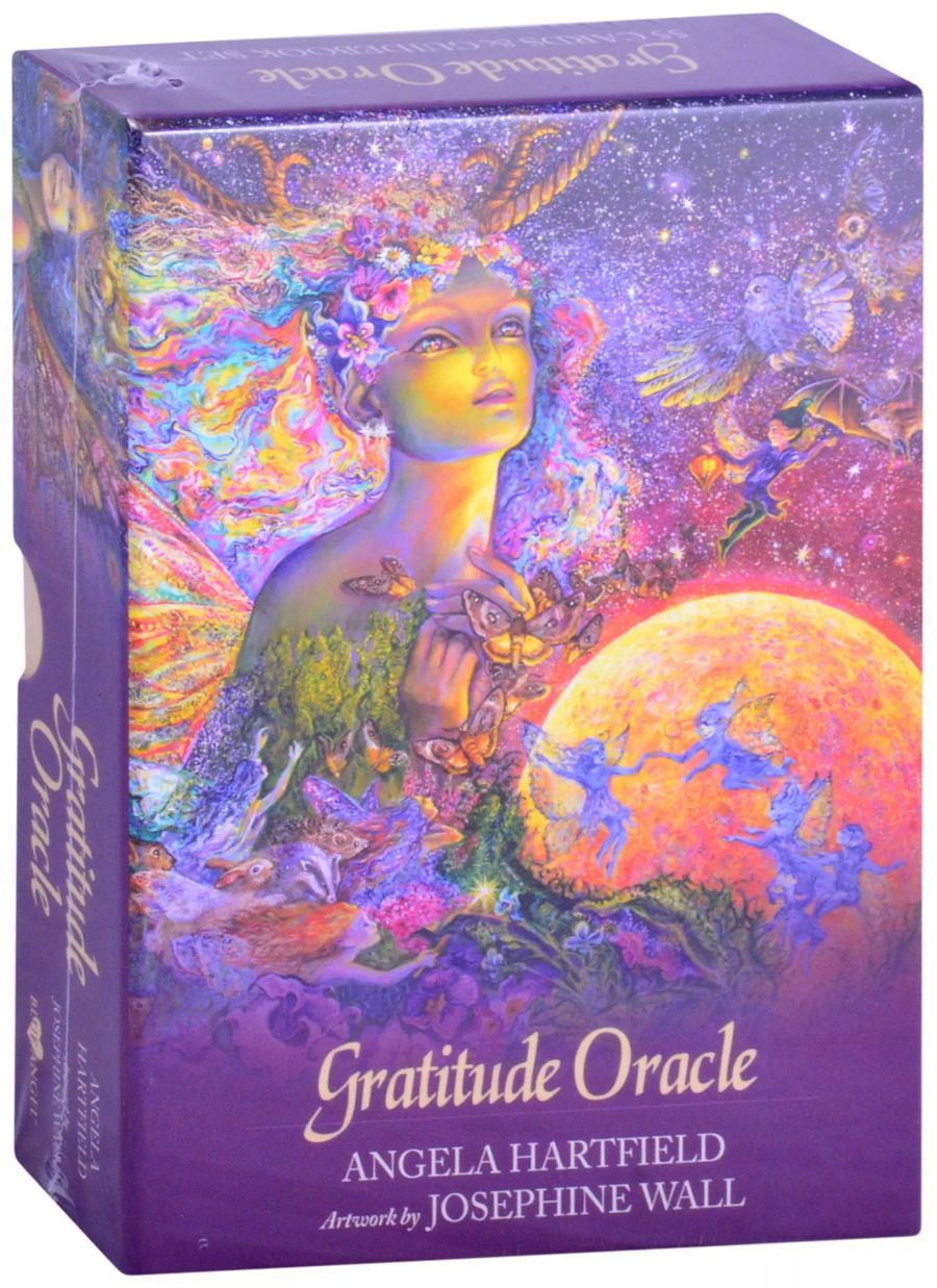 Обложка книги "Анджела Хартфилд: Gratitude Oracle"
