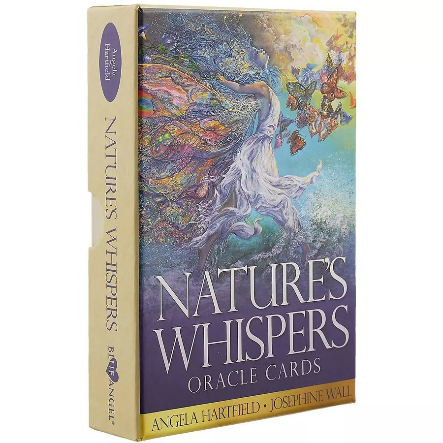 Обложка книги "Анджела Хартфилд: Таро Аввалон, Nature s whispers Oracle cards ( коробка) (упаковка) (50 карт) (Hartfield) (TSA11) (на анг. Яз.) (ПИ"