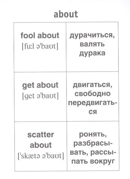 Фотография книги "Английский язык. Фразовые глаголы"