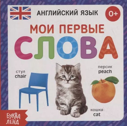 Обложка книги "Английский язык. Мои первые слова"