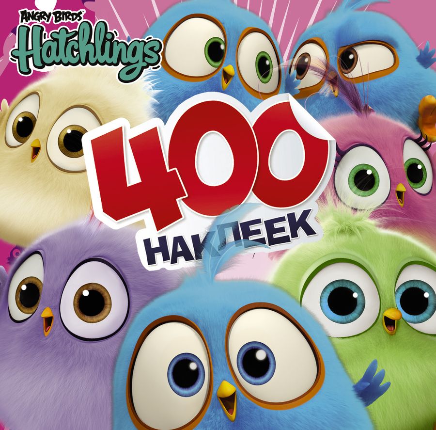 Обложка книги "Angry Birds. Hatchlings. 400 наклеек"