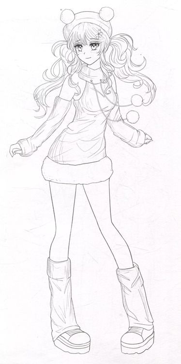 Фотография книги "АНИМЕ-РАСКРАСКА. ДЕВОЧКИ АНИМЕ"