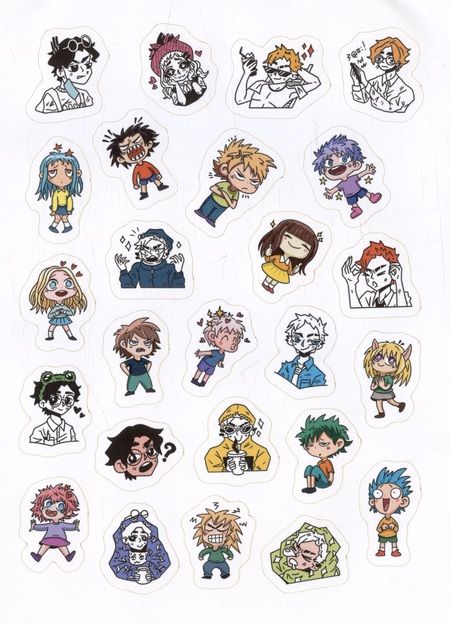 Фотография книги "Аниме. 100 наклеек"