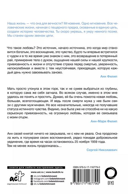 Фотография книги "Анн Филип: Жерар Филип. Одно мгновение…и жизнь после него"