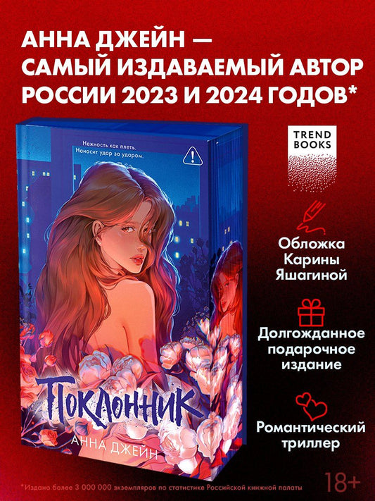 Обложка книги "Анна Джейн: Поклонник"