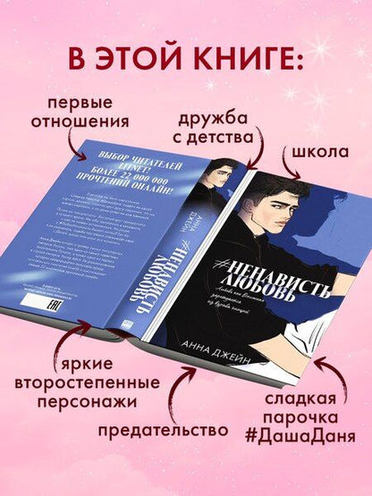 Фотография книги "Анна Джейн: Романы Анны Джейн (подарочные). #НенавистьЛюбовь"