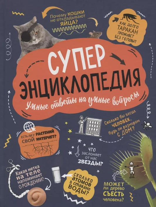 Обложка книги "Анна Клейбурн: Суперэнциклопедия. Умные ответы на умные вопросы"