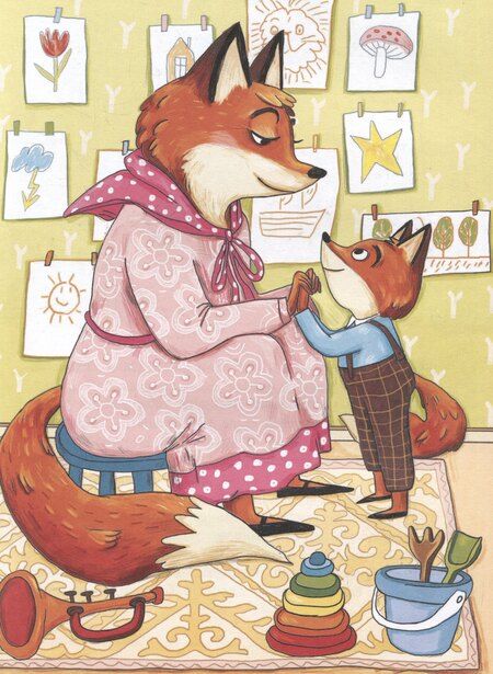 Фотография книги "Анна Купырина: Любимая семья лисёнка Елисея"