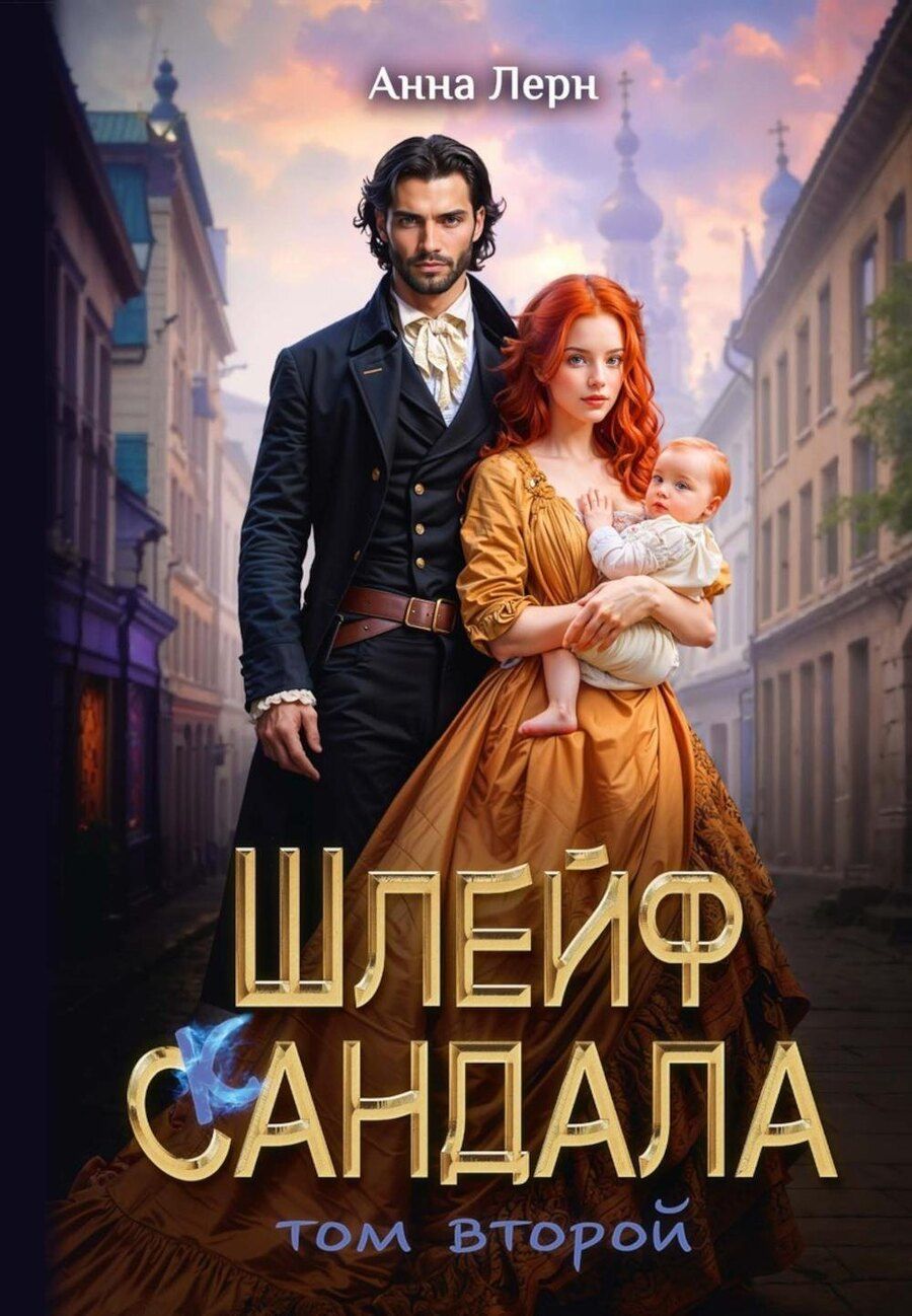 Обложка книги "Анна Лерн: Шлейф сандала. Том 2"