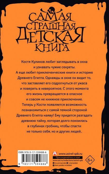 Фотография книги "Анна Летягина: Тайна двух фараонов"