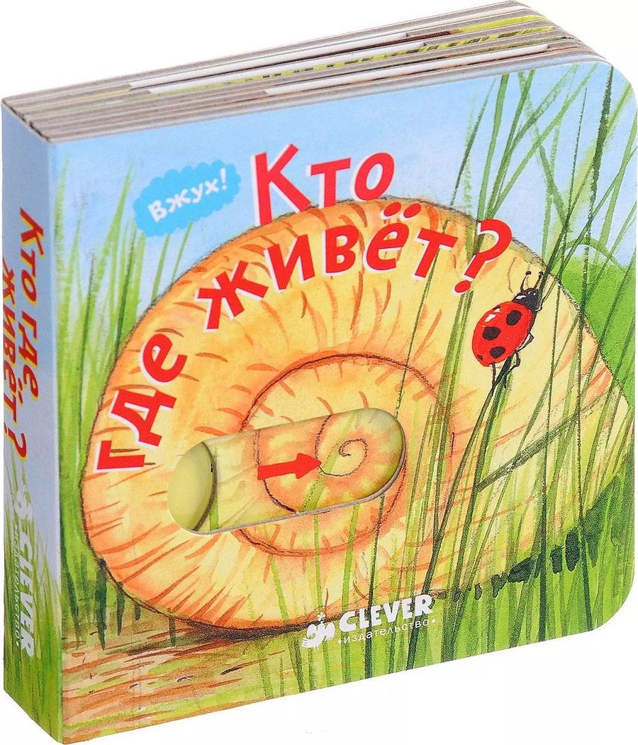 Обложка книги "Анна Таубе: Кто где живет?"