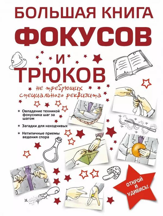 Обложка книги "Анна Торманова: Большая книга фокусов и трюков"