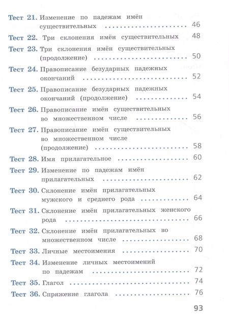 Фотография книги "Анна Занадворова: Русский язык. 4 класс. Тесты. Учебное пособие"