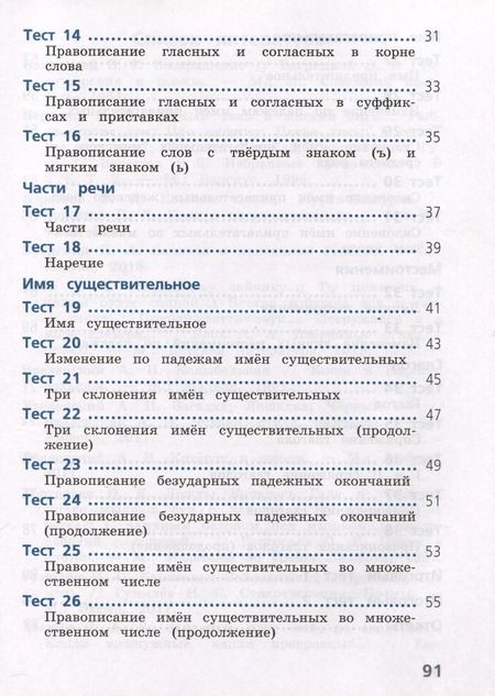 Фотография книги "Анна Занадворова: Русский язык. 4 класс. Тесты"