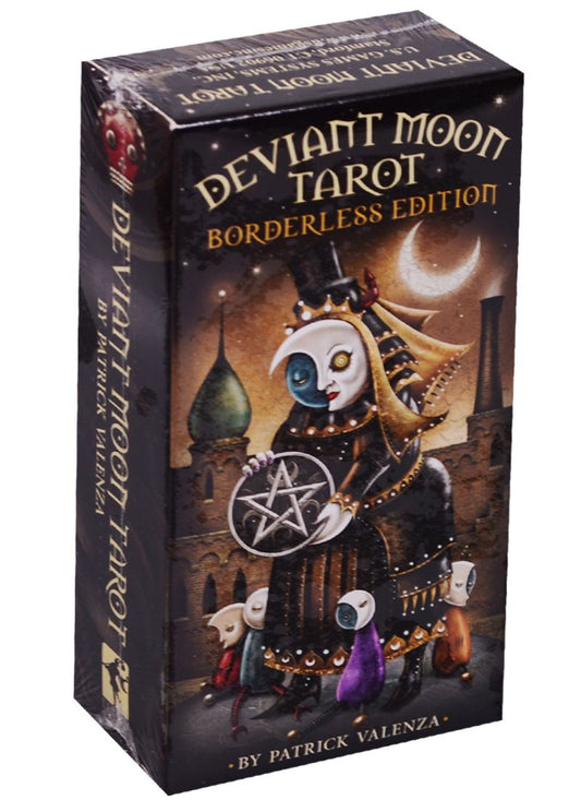 Обложка книги "Deviant moon tarot. Borderless edition / Аномальной луны таро"