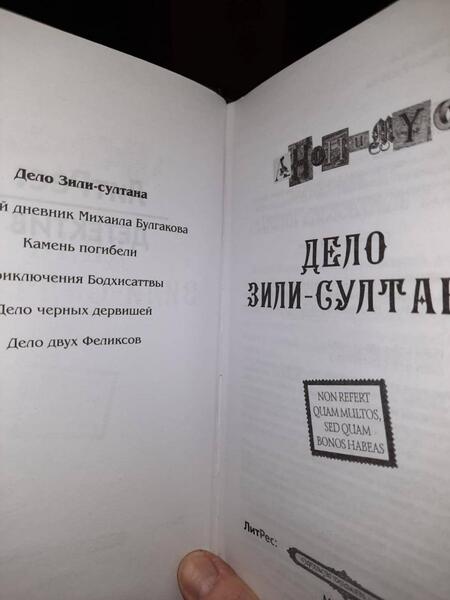 Фотография книги "Анонимyс: Дело Зили-Султана"