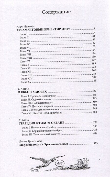Фотография книги "Анри Летюрк: Трехмачтовый бриг "Тир-Лир""