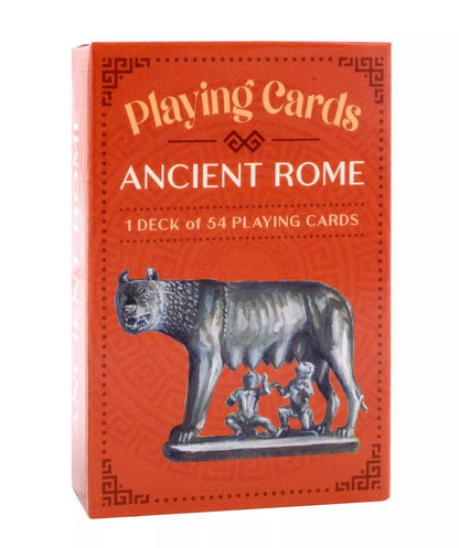 Обложка книги "Карты игральные Ancient Rome /Античный Рим (54 карты)"