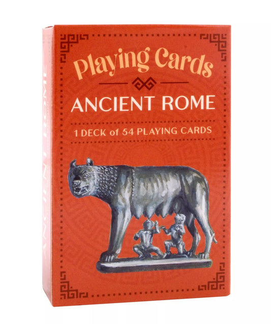Обложка книги "Карты игральные Ancient Rome /Античный Рим (54 карты)"