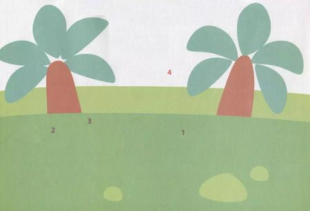 Фотография книги "Аппликация. Животные жарких стран"