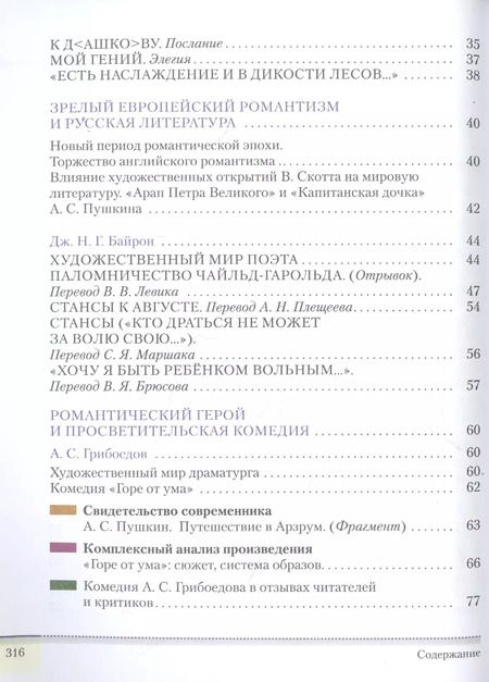 Фотография книги "Архангельский, Смирнова: Литература. 9 класс. Учебник. В 2-х частях. Часть 2. ФГОС"