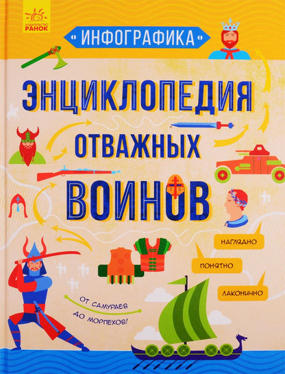 Обложка книги "Артем Зибалов: Инфографика. Энциклопедия отважных воинов"